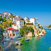 Tranh dán tường Hàn Quốc phong cảnh đẹp LA - 042